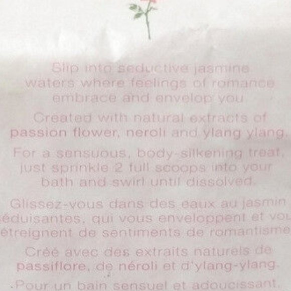 The Healing Garden Jasminetheraphy Waves Of Delight Body Soak 10 oz - Picture 3 of 3